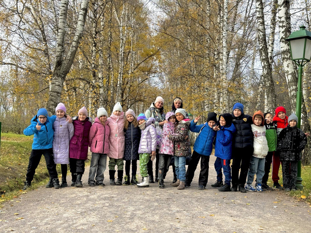 Экскурсия лицеистов начальных классов в Ясную поляну.